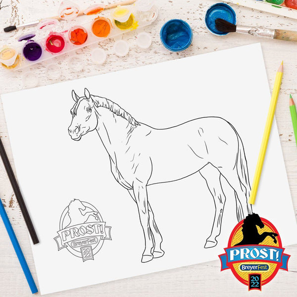 BreyerFest Coloring Contest! - BreyerHorses.com
