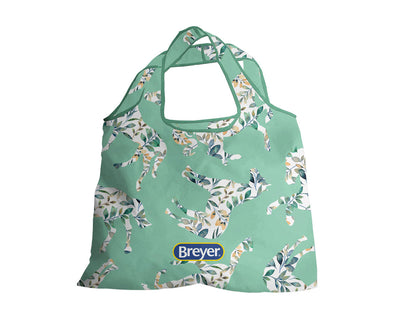 Breyer Designs Folding Shopping Bag - Green