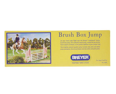 Brush Box Jump Model Breyer