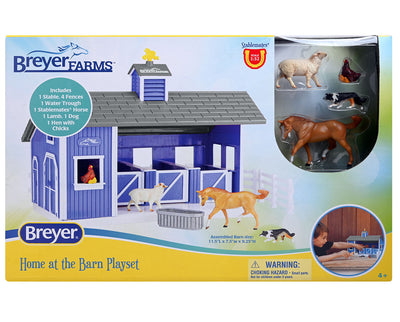 Home at the Barn Playset Model Breyer