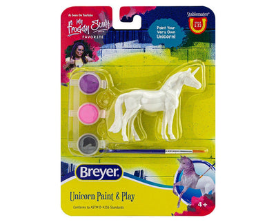 Unicorn Paint & Play - Style C Model Breyer