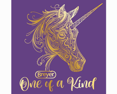 Unicorn Purple Youth Hoodie Graphic