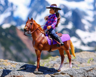 Western Horse and Rider Model Breyer