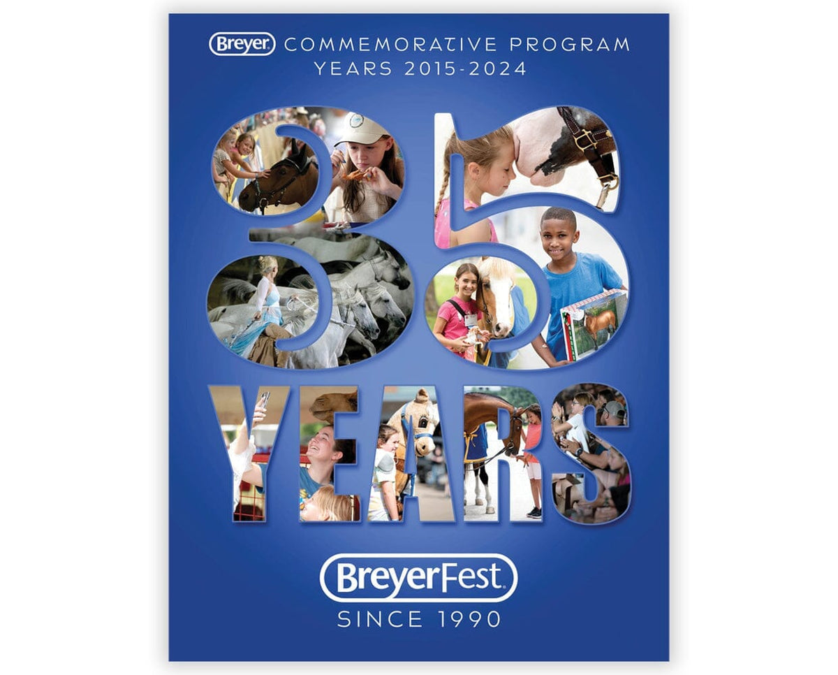 35th Anniversary Commemorative Program | Retired — BreyerHorses.com