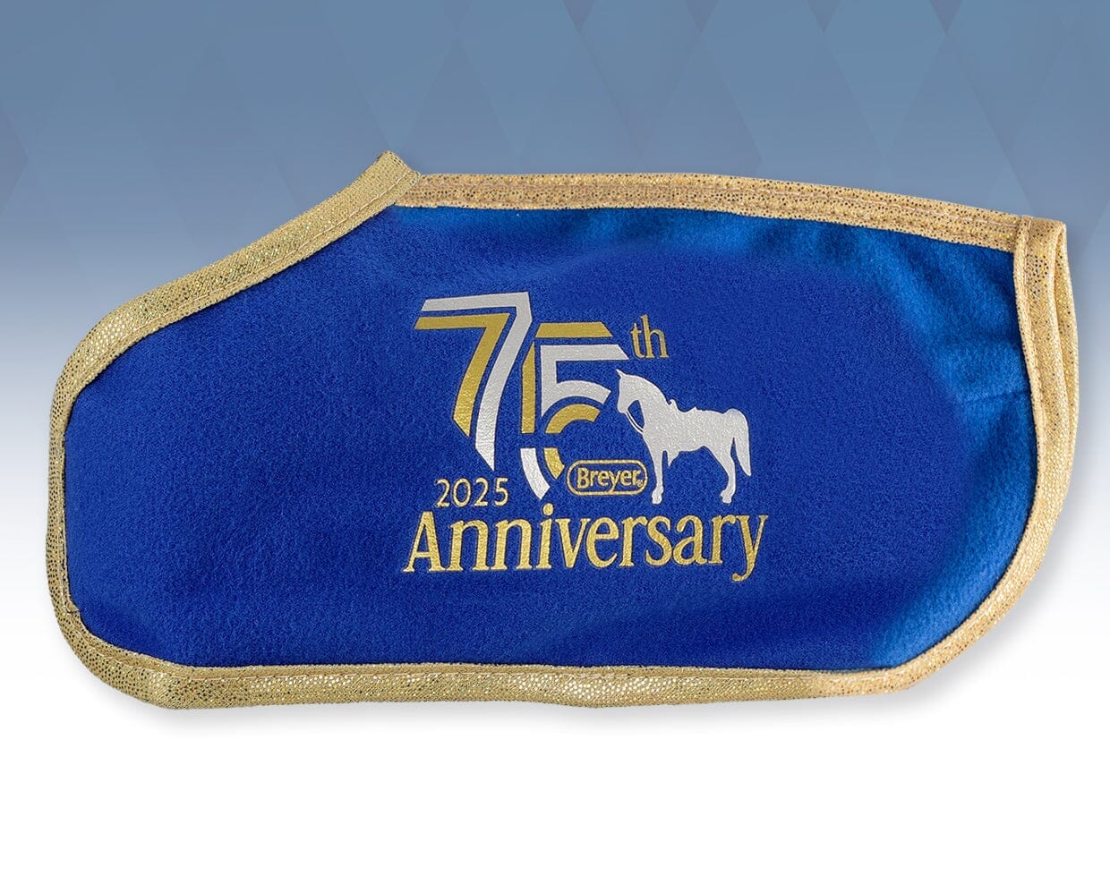 75th Anniversary Horse Blanket - Blue | Retired