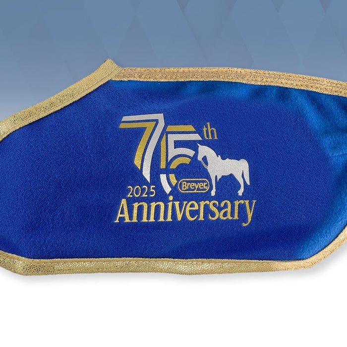 75th Anniversary Horse Blanket - Blue | Retired