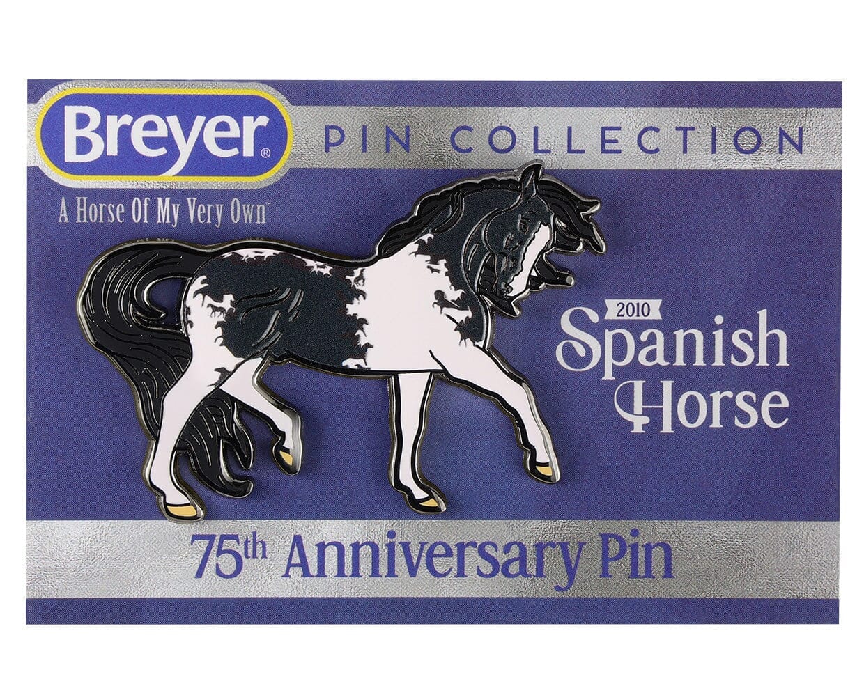 75th Anniversary Spanish Horse Deluxe Enamel Pin | Retired