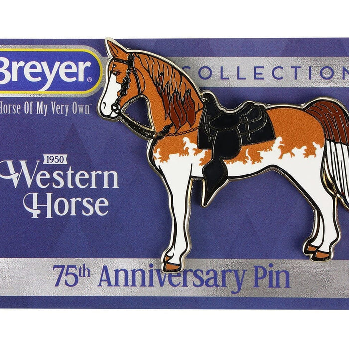 75th Anniversary Western Horse Deluxe Enamel Pin | Retired
