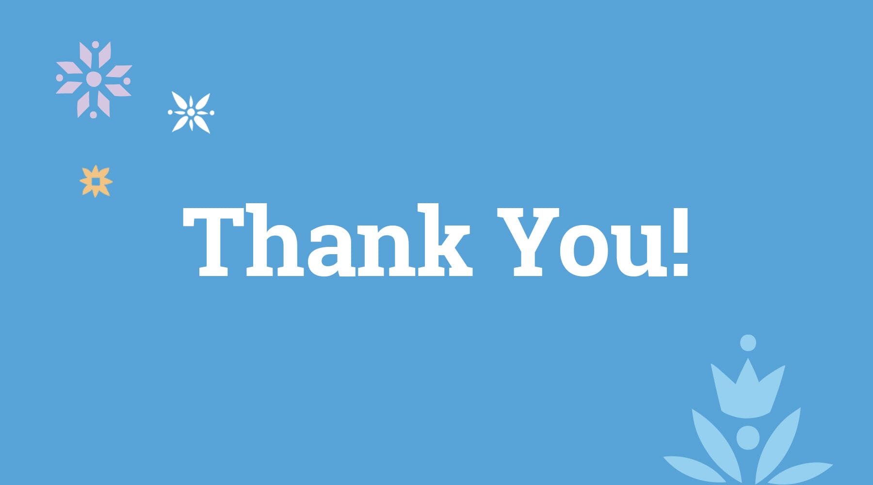 A HUGE Thank you!!