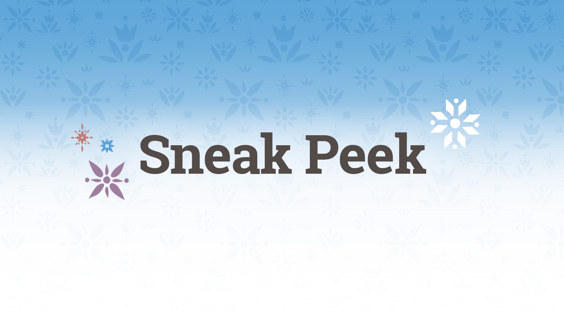 A Peek!
