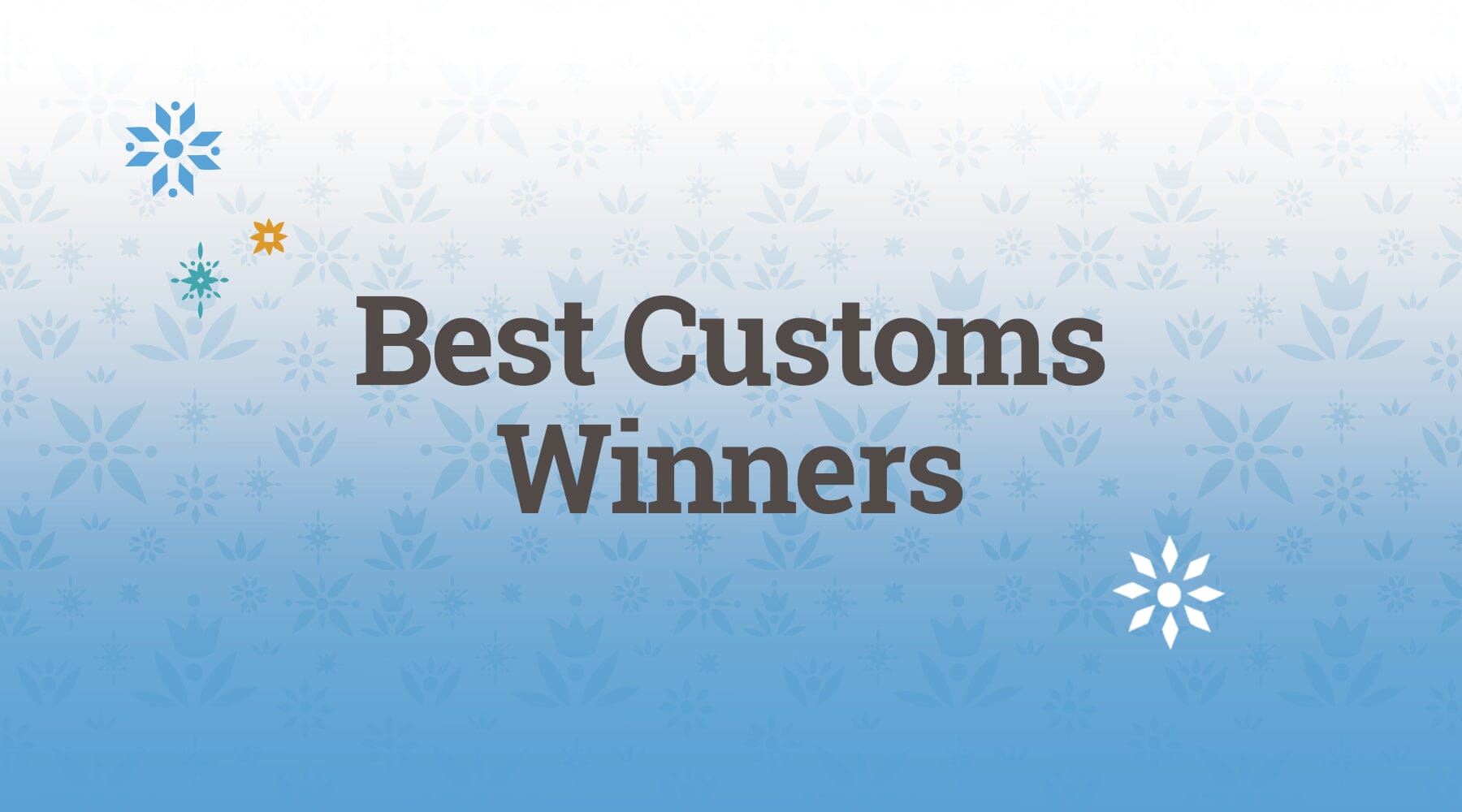 And The Winners Are….
