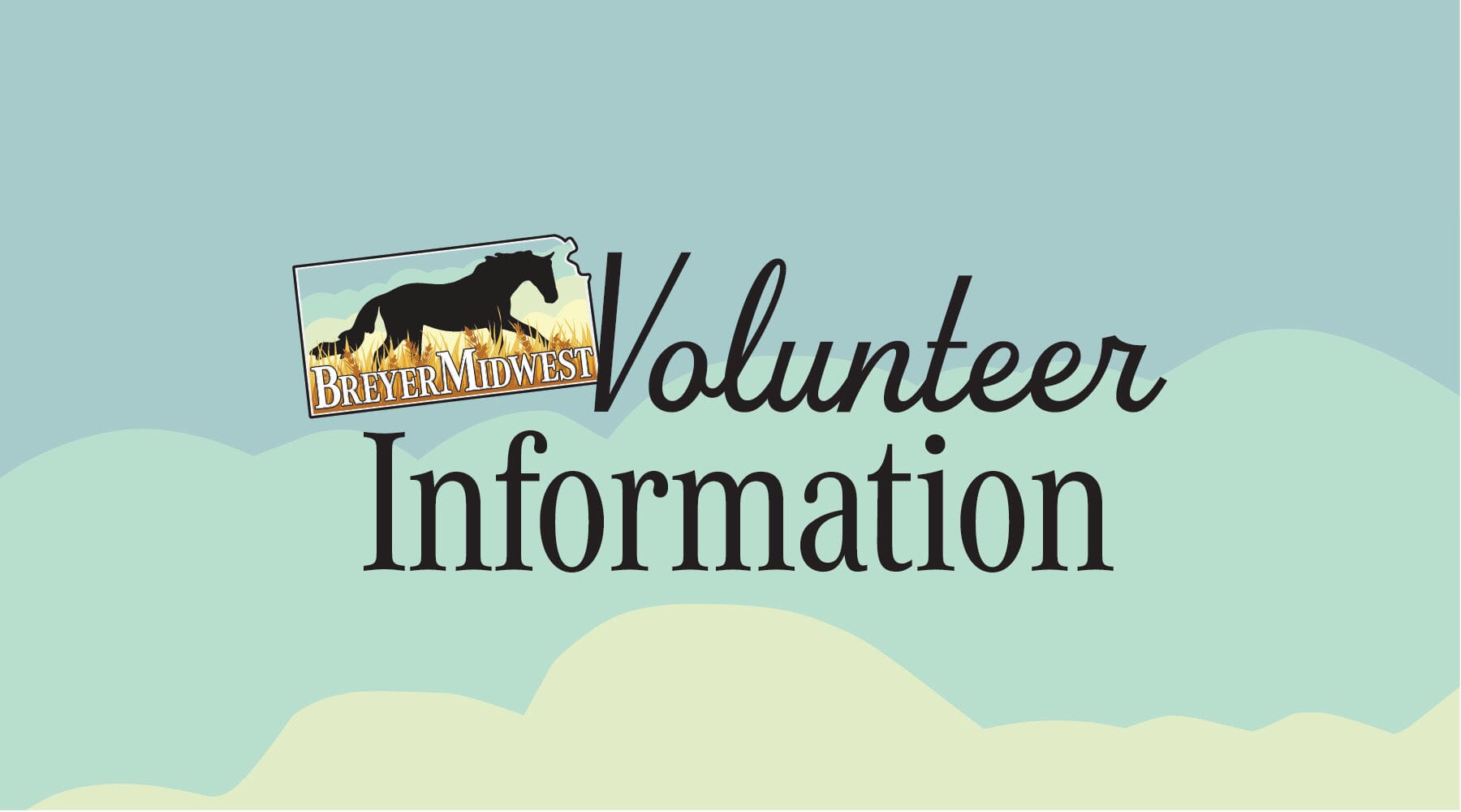 Be A BreyerMidwest Volunteer!