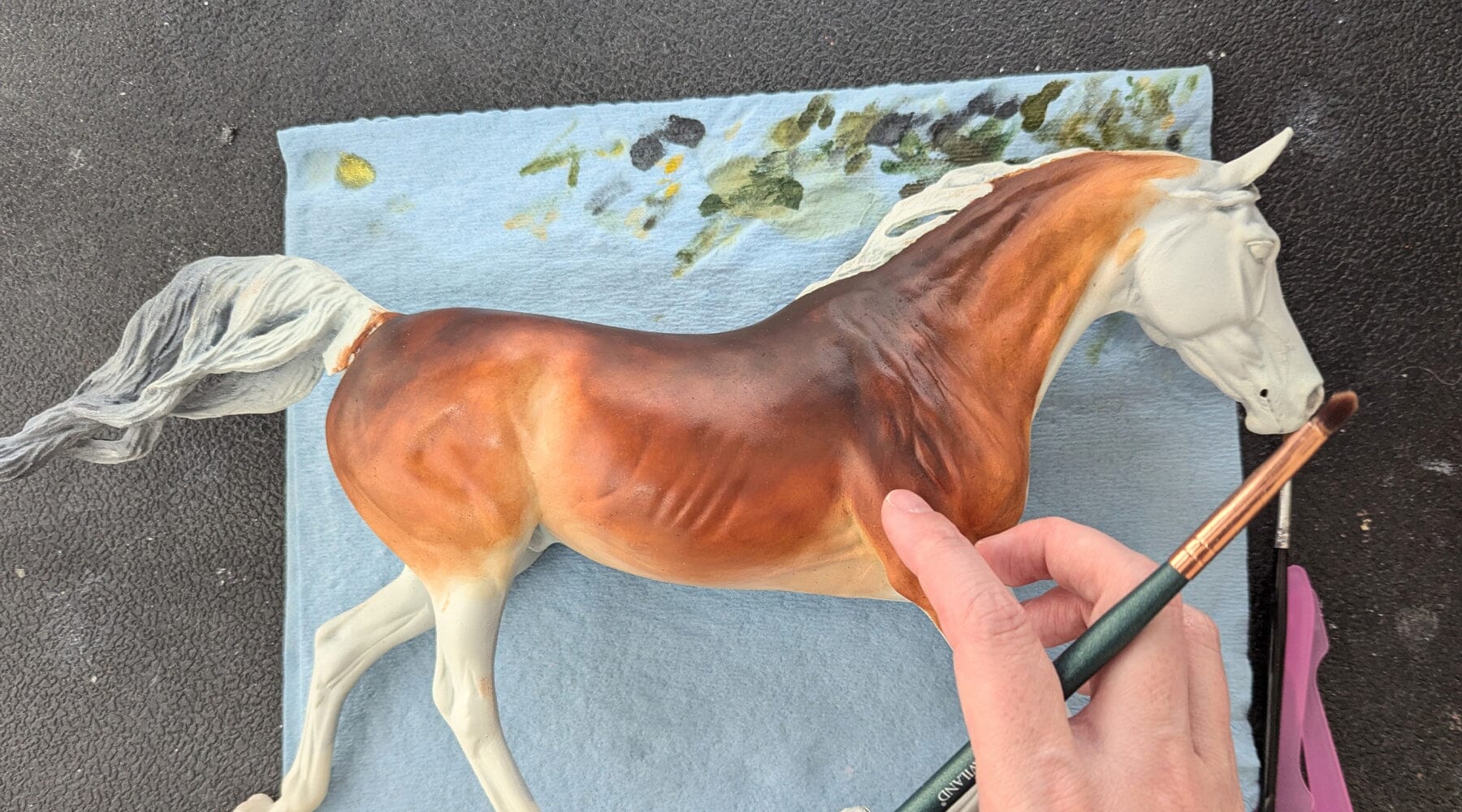 Blending Acrylic Paints