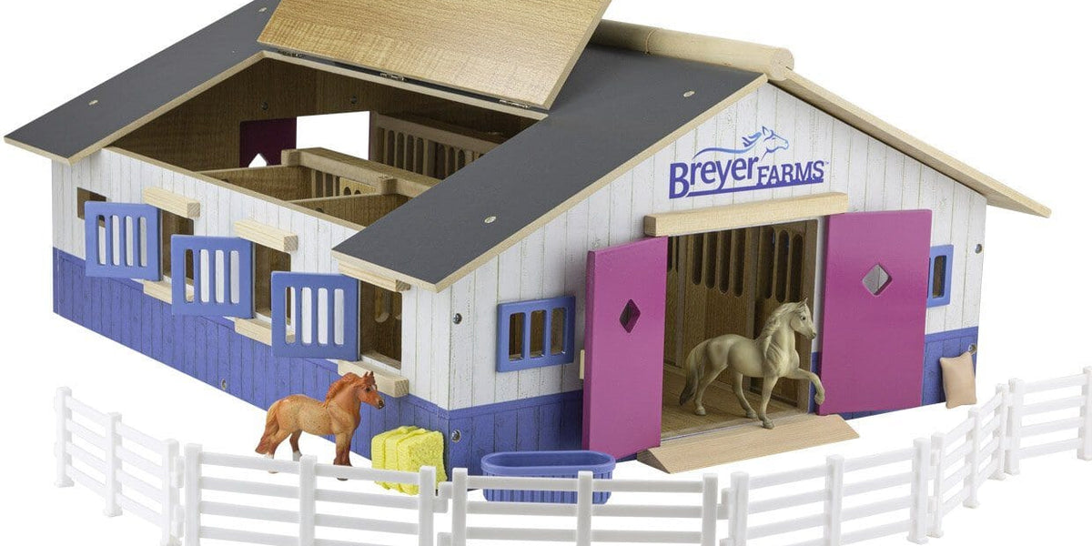 Breyer Horses Farms Deluxe Arena Stable | Ensemble Martinique Breyer Horses Farms Deluxe Arena Stable | Ensemble Martinique