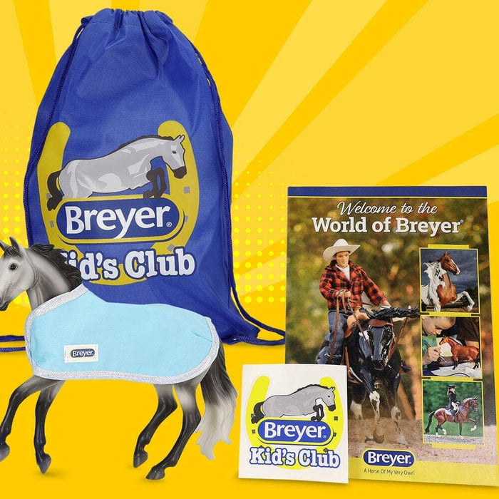 Breyer Kid’s Club Deluxe Gift Set | Grey Sporthorse | Retired