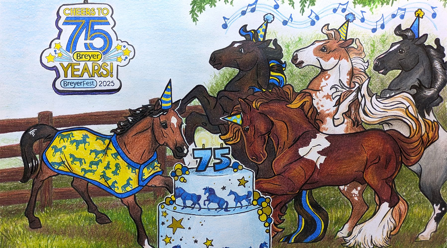 BreyerFest 2025 Coloring Contest Results!