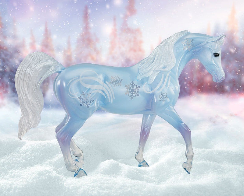 その他 S. BREYER 2017 WINTER WONDERLAND Breyer 2017 Holiday Horse Winter Wonderland on Totilas