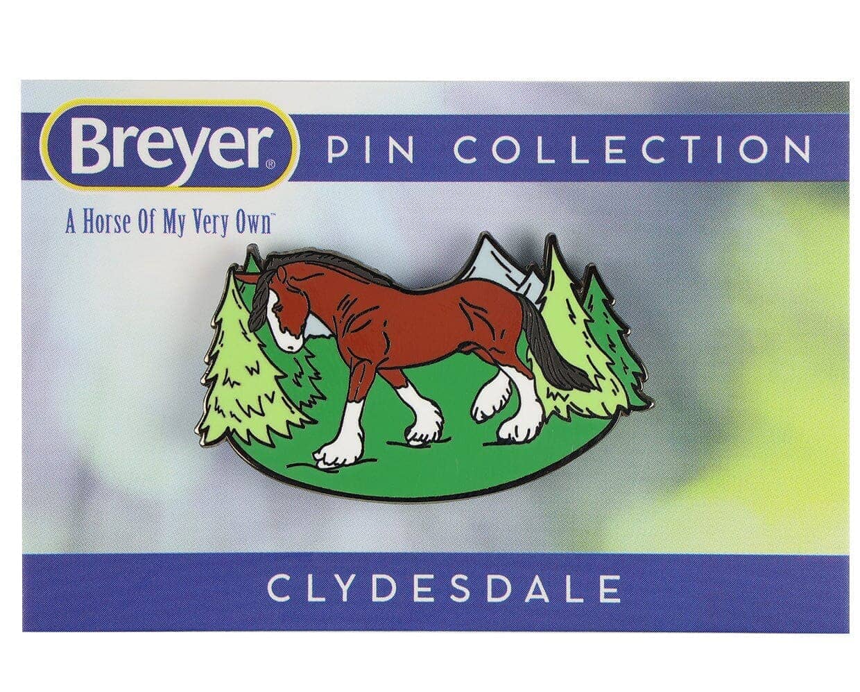 Clydesdale Enamel Pin | Retired