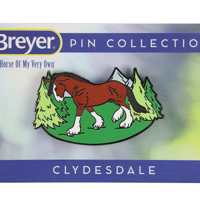 Clydesdale Enamel Pin | Retired