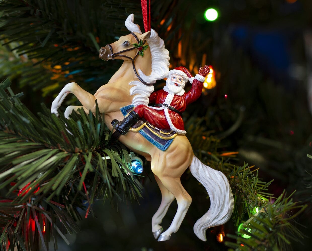 Hi Ho Santa | Santa Ornament | Retired