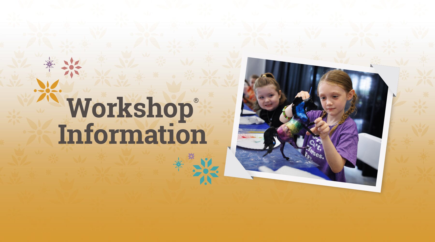 Last Call For Workshops!