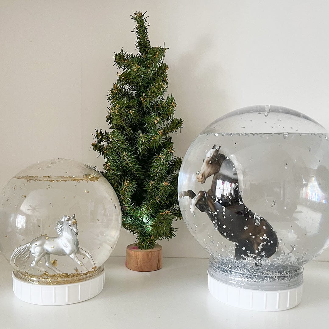 Making a Breyer Snow Globe Workshop