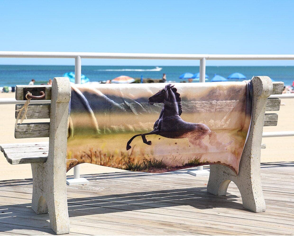 Quarter Horse Beach & Bath Towel | Retired