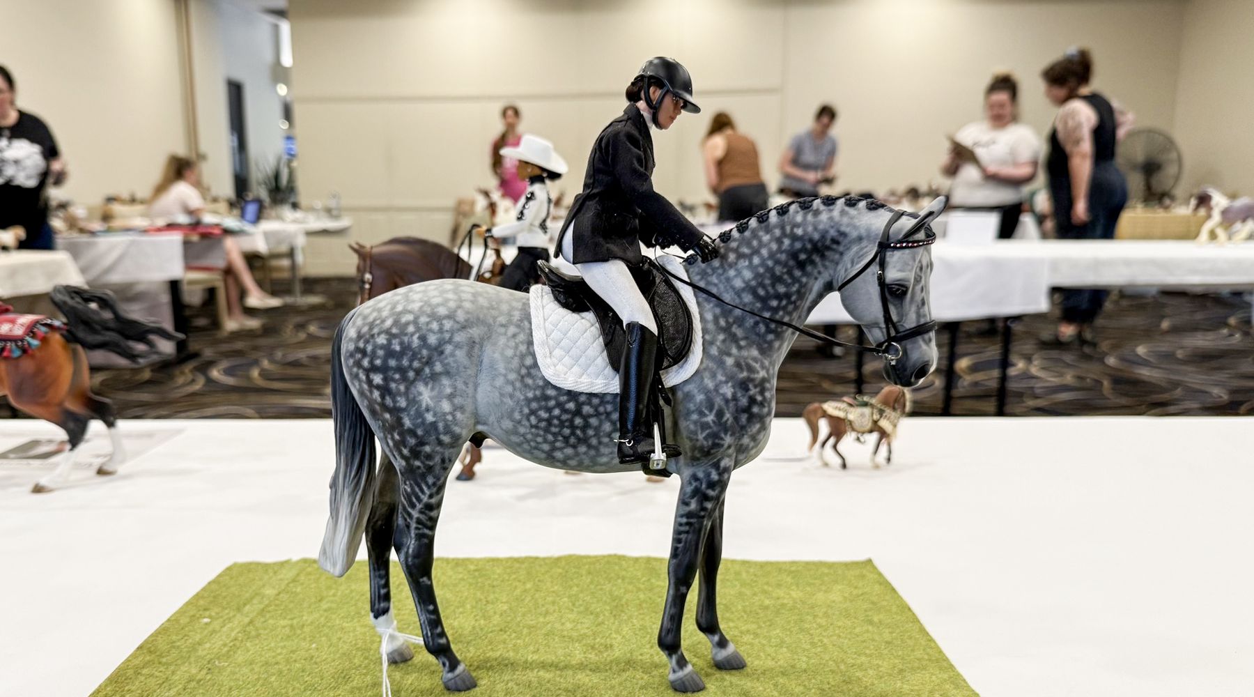 Showing Model Horses Around the World