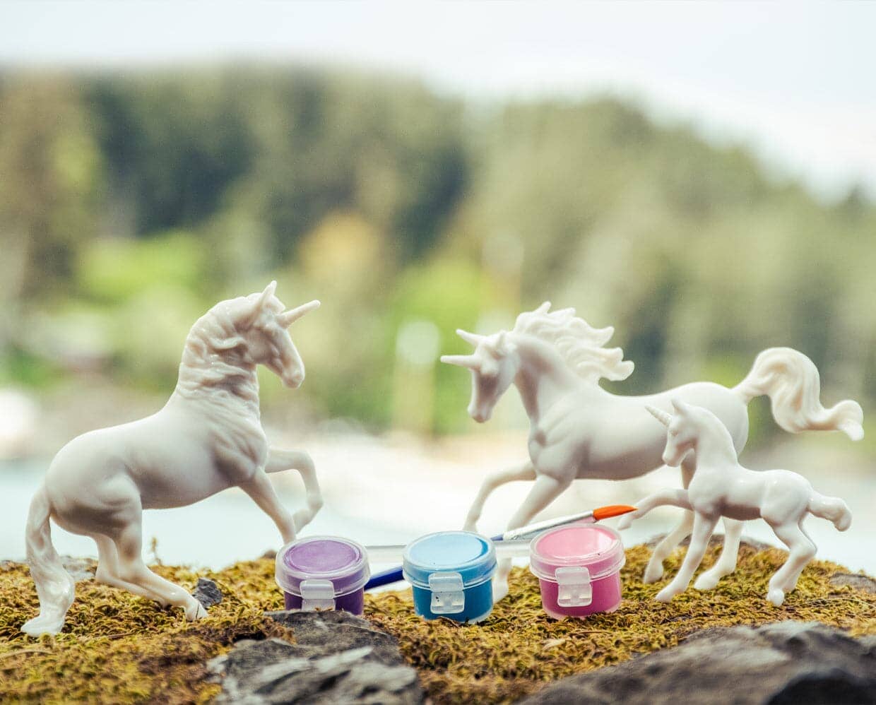 Unicorn Family Paint & Play | Retired