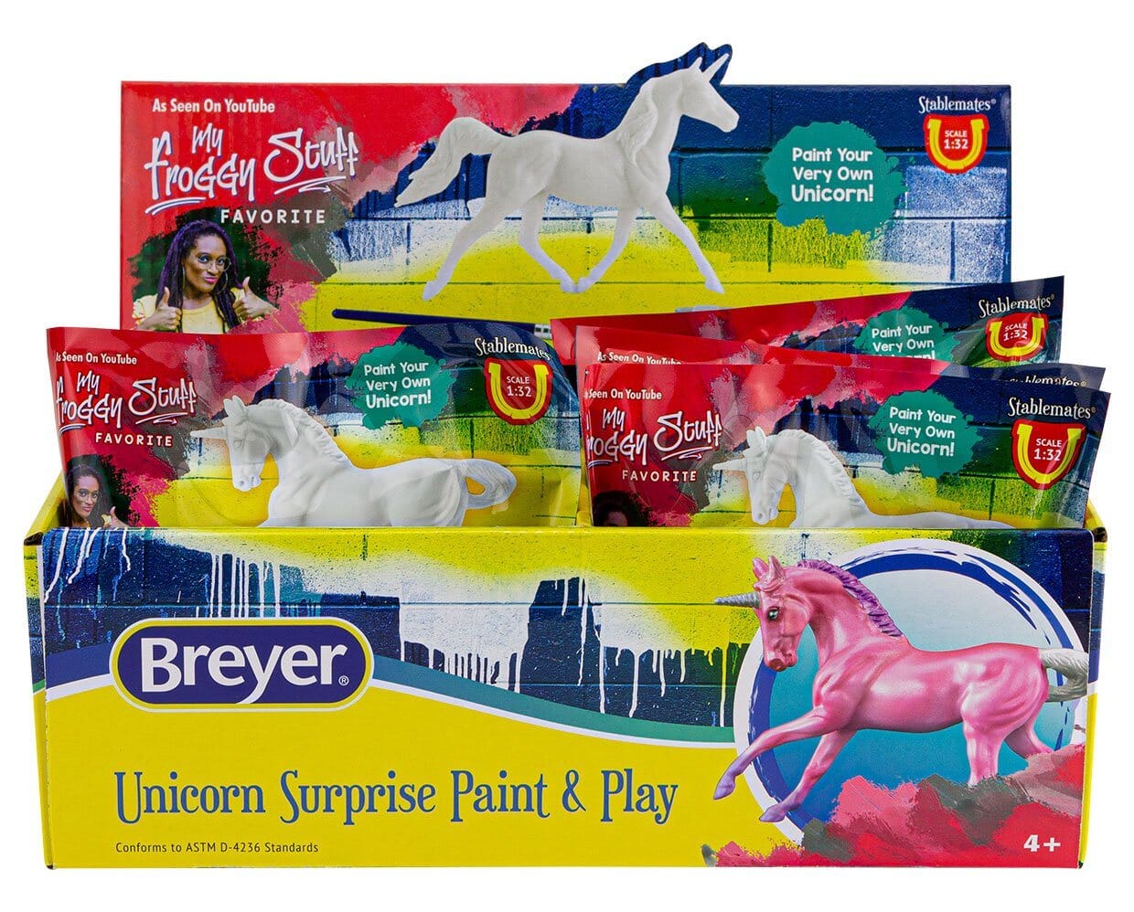 Unicorn Surprise Paint & Play Blind Bag Display | Retired