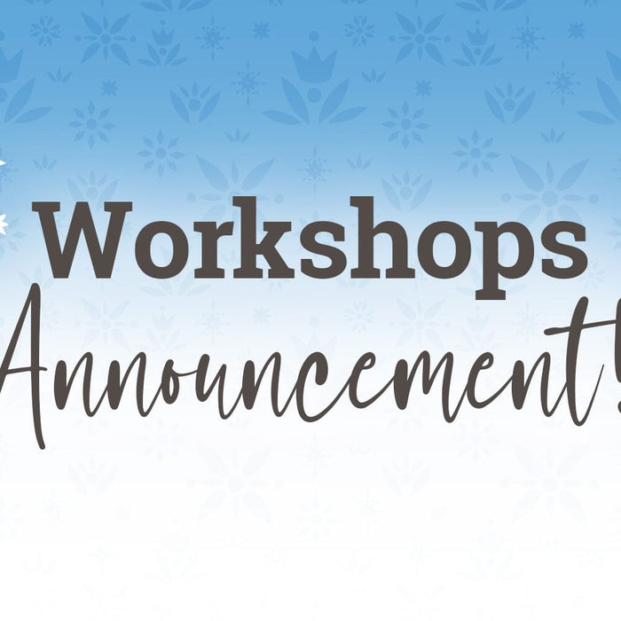Workshops On Sale Today!!