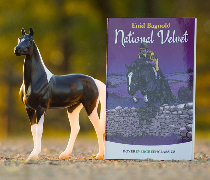 Breyer Books featuring the National Velvet Book and Model Set