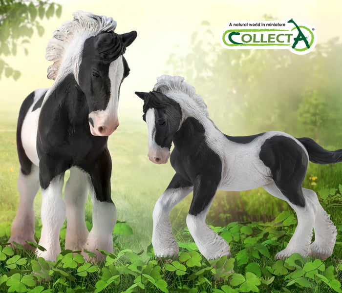 CollectA models on an outdoor background