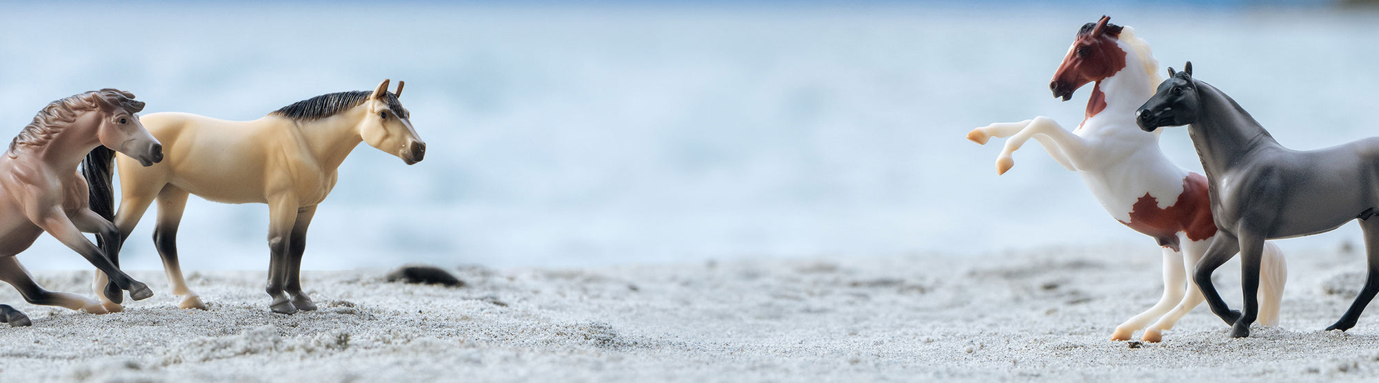 Stablemates Sale - Save 15% on purchase of 75+ - featuring 4 models on the beach