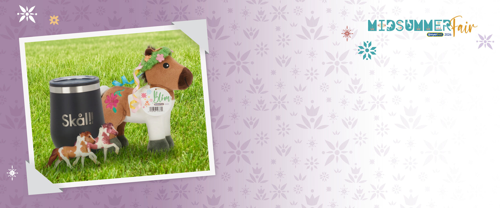 BreyerFest 2026 Second Chance Sale featuring drinkware, plush, models and more