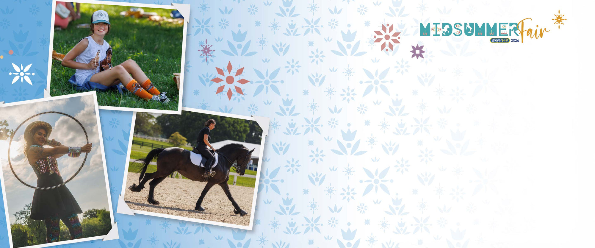 BreyerFest Tickets Are On Sale Featuring an attendee at BreyerFest holding Breyer Models.