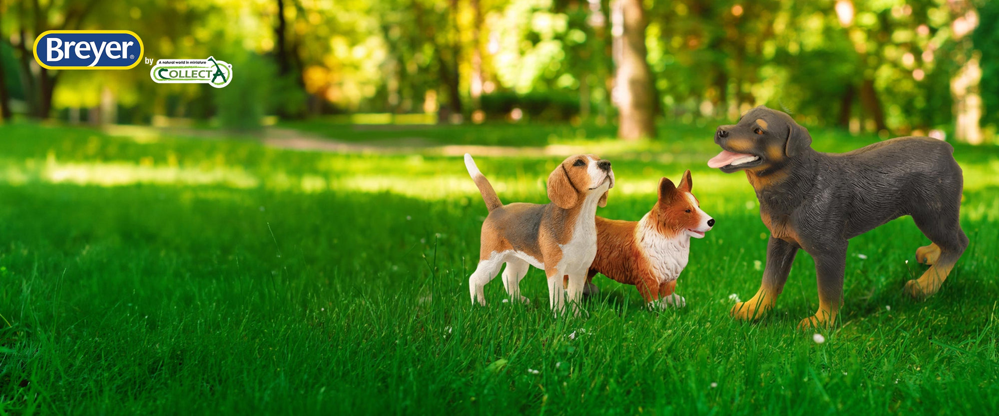 Breyer's Dog Days of Summer Sale - Save 20% off CollectA featuring dogs