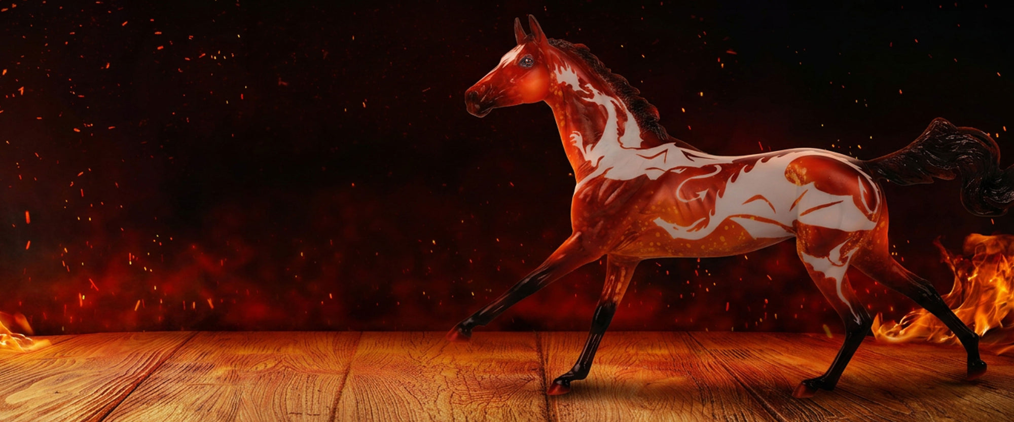 Fuego - The 2026 Traditional Scale Halloween Horse