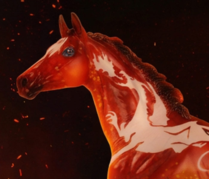 Fuego - The 2026 Traditional Scale Halloween Horse
