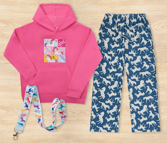 Breyer Gifts featuring pajama pants, hoodie and lanyards