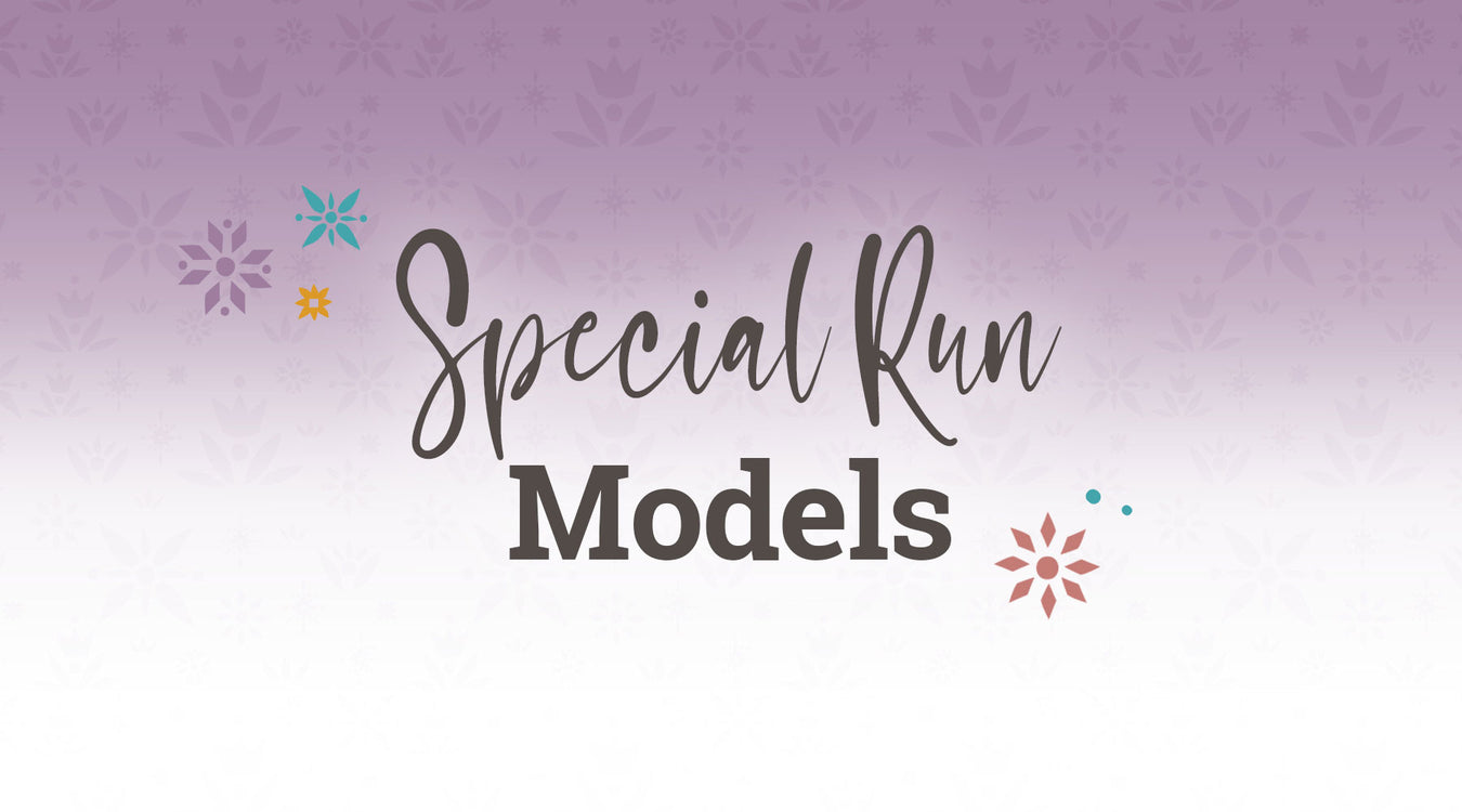 Special Run Models at BreyerFest 2026 on purple fading background