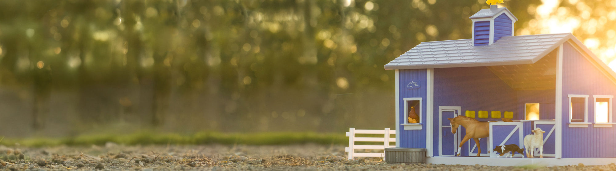 Home for the Holidays Sale - Featuring a Breyer barn