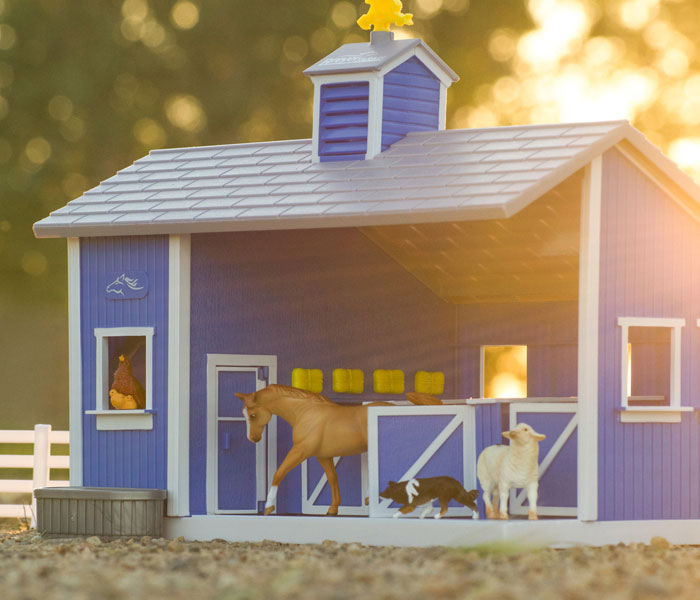 Home for the Holidays Sale - Featuring a Breyer barn