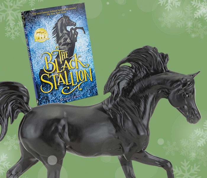 12 Days of Christmas Deal - Save on Black Stallion Model and Book Set