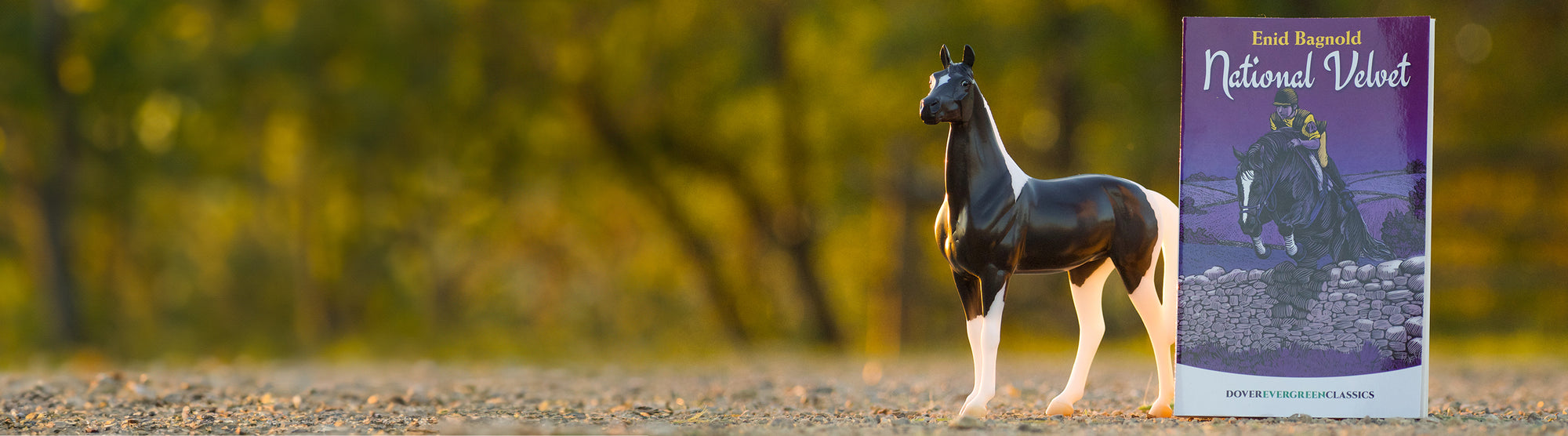 Breyer Books featuring the National Velvet Book and Model Set