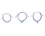 4-Ever Friends Gift Set | Purple Power - bracelets