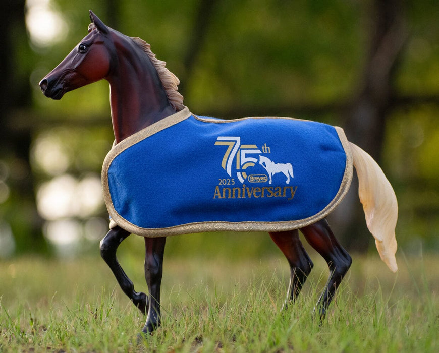 Breyer 75th Anniversary Blanket - Blue