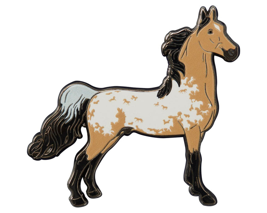 75th Saddlebred Deluxe Enamel Pin