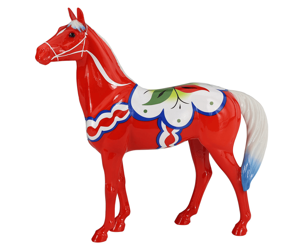 Dalarna  BreyerFest Special Run decorated with beautiful floral designs