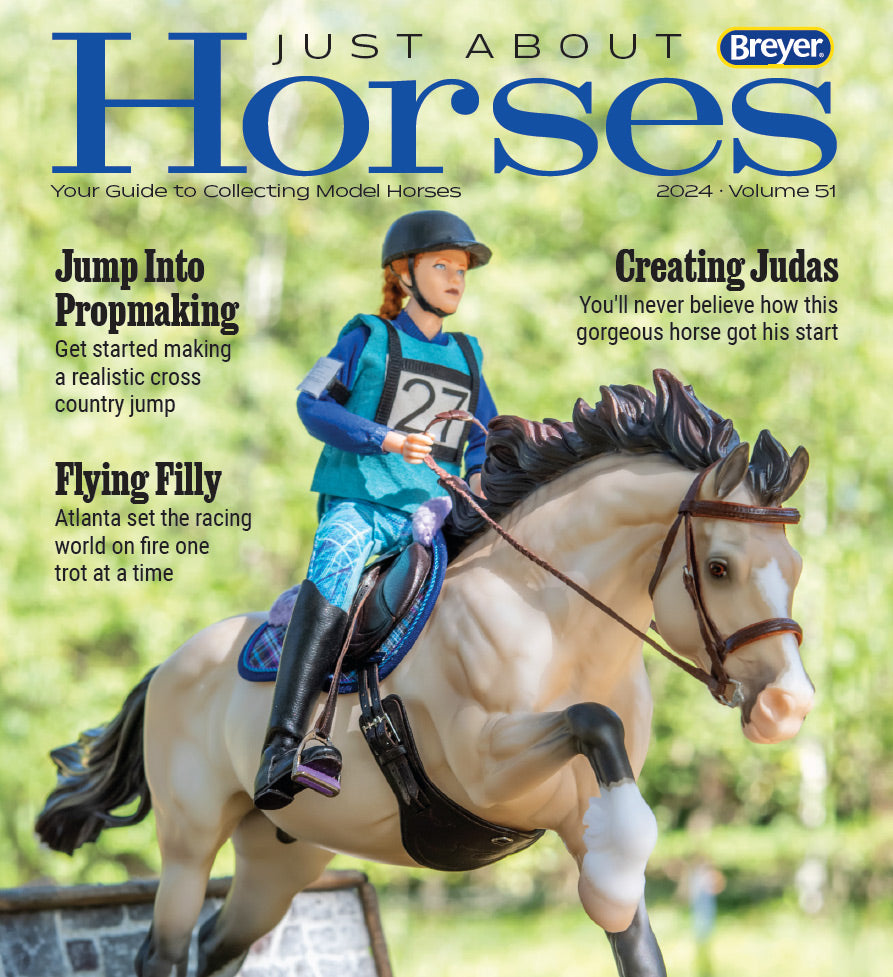 Just About Horses Magazine cover from 2024